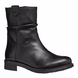 Geox Womens/Ladies D Rawelle A Patent Leather Ankle Boots - 7.5 UK, Black