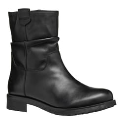 Geox Womens/Ladies D Rawelle A Patent Leather Ankle Boots - 7.5 UK, Black