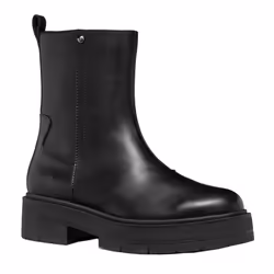 Geox Womens/Ladies D Spherica Ec7 Patent Leather Ankle Boots - 5 UK, Black