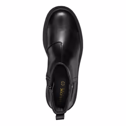 Geox Womens/Ladies D Spherica Ec7 Patent Leather Ankle Boots - 5 UK, Black
