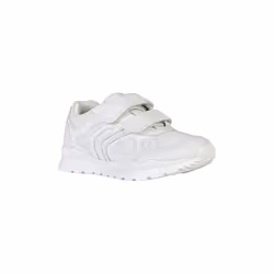Geox Boys Pavel School Shoes - 10 UK Child, White