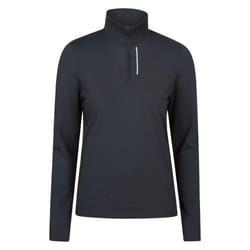 Mountain Warehouse Womens/Ladies React Quarter Zip Midlayer - 4 UK, Black