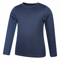 Mountain Warehouse Childrens/Kids Aqua Long-Sleeved Swimming T-Shirt - 3-4 Years, Navy