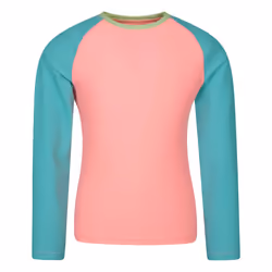 Mountain Warehouse Childrens/Kids Long-Sleeved Rash Top - 2-3 Years, Turquoise