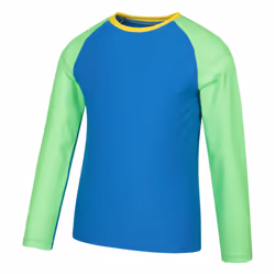 Mountain Warehouse Childrens/Kids Long-Sleeved Rash Top - 5-6 Years, Cobalt