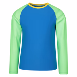 Mountain Warehouse Childrens/Kids Long-Sleeved Rash Top - 13 Years, Cobalt