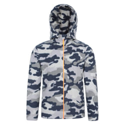Mountain Warehouse Childrens/Kids Pursuit II Camo Hoodie - 2-3 Years, Grey