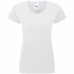 Russell Womens/Ladies Authentic Classic T-Shirt - XL, White