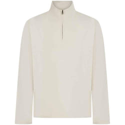 Front Row Mens Pique Quarter Zip Sweatshirt - XS, Natural