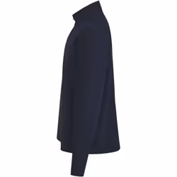 Front Row Mens Pique Quarter Zip Sweatshirt - XS, Navy