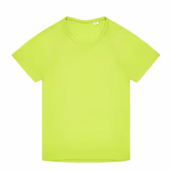 B&C Childrens/Kids #Active T-Shirt - 12-13 Years, Ultra Yellow