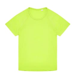 B&C Childrens/Kids #Active T-Shirt - 12-13 Years, Ultra Yellow