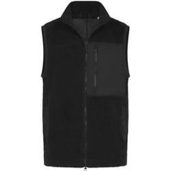 Front Row Unisex Adult Sherpa Recycled Gilet - XS, Black
