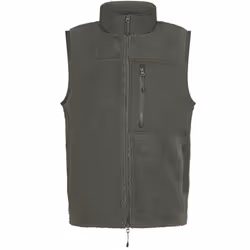 Front Row Unisex Adult Sherpa Recycled Gilet - L, Dark Olive