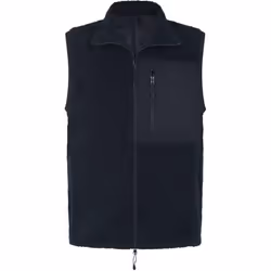 Front Row Unisex Adult Sherpa Recycled Gilet - XS, Navy