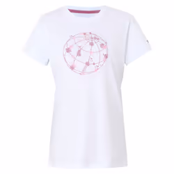 Regatta Womens/Ladies Fingal IX Globe T-Shirt - 20 UK, White