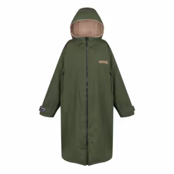 Regatta Unisex Adult Waterproof Fleece Lined Changing Robe - L-XL, Dark Khaki