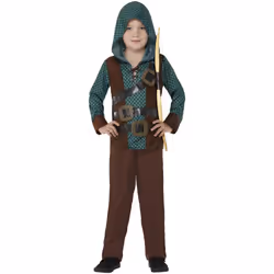 Smiffys Childrens/Kids Deluxe Forest Archer Costume Set