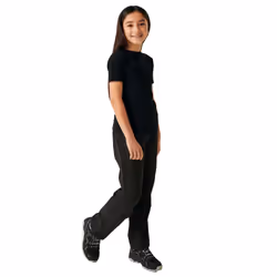 Regatta Childrens/Kids Softshell Hiking Trousers - 3-4 Years, Black