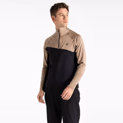 Regatta Mens Dignify III Core Stretch Midlayer - M, Clay/Black