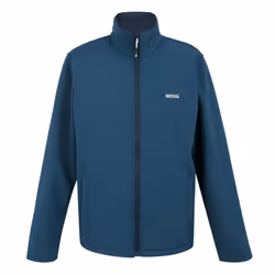 Regatta Mens Cera V Wind Resistant Soft Shell Jacket - XL, Moonlight Denim
