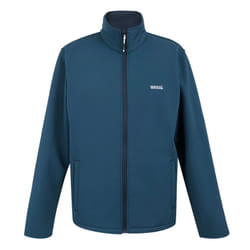 Regatta Mens Cera V Wind Resistant Soft Shell Jacket - XL, Moonlight Denim