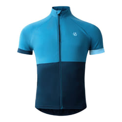 Dare 2B Mens Protraction III Cycling Jersey - XS, Blue Steel/Moonlight Denim