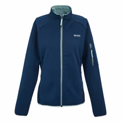 Regatta Womens/Ladies Ravenhill Full Zip Fleece Top - 10 UK, Navy/Icy Morn