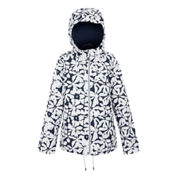 Regatta Womens/Ladies Bayletta II Floral Waterproof Jacket - 12 UK, Navy/White