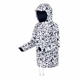 Regatta Womens/Ladies Bayletta II Floral Waterproof Jacket - 12 UK, Navy/White