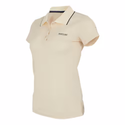 Regatta Womens/Ladies Maverick V Polo Shirt - 14 UK, Light Vanilla