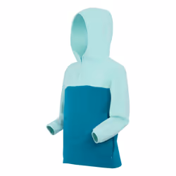 Regatta Childrens/Kids Fayley Fleece Hoodie - 11-12 Years, Aruba Blue/Exotic Plume/Icy Morn