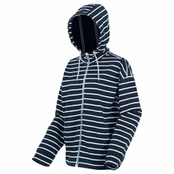 Regatta Womens/Ladies Bayletta II Striped Full Zip Hoodie - 16 UK, Navy/White