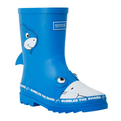 Regatta Childrens/Kids Mudplay II Bubbles The Shark Wellington Boots - 5 UK Child, Blue