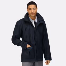 Regatta Mens Vertex III Waterproof Breathable Jacket - XS, Navy