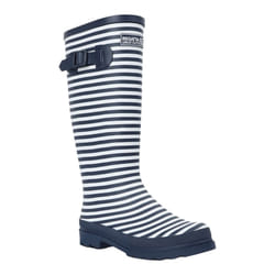 Regatta Womens/Ladies Fairweather III Contrast Striped Wellington Boots - 5 UK, Navy/White