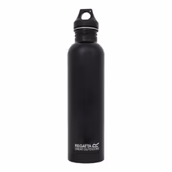 Regatta Stainless Steel 1L Water Bottle - One Size, Black