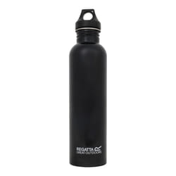 Regatta Stainless Steel 1L Water Bottle - One Size, Black