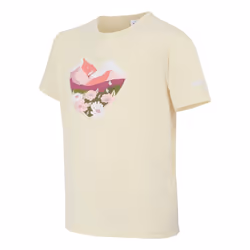 Regatta Childrens/Kids Alvarado IX Flowers T-Shirt - 11-12 Years, Light Vanilla