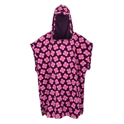 Regatta Girls Orla Kiely Spinning Flower Towelling Robe - 9 Years, Morello