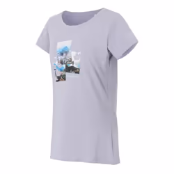 Regatta Womens/Ladies Breezed V Graphic Print T-Shirt - 26 UK, Wisteria