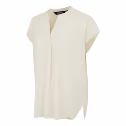 Regatta Womens/Ladies Rianne V Neck Shirt - 12 UK, Light Vanilla