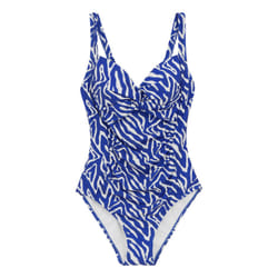 Regatta Womens/Ladies Sakari Abstract Tummy Control One Piece Swimsuit - 26 UK, Brightest Blue