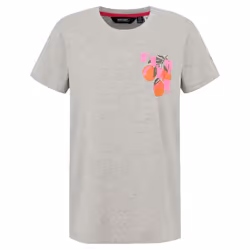Regatta Womens/Ladies Filandra VX Fleur T-Shirt - 10 UK, Grey Marl