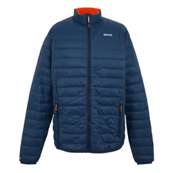 Regatta Mens Hillpack II Insulated Jacket - S, Moonlight Denim/Tangerine Tango