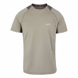 Regatta Mens Virda IV T-Shirt - XL, Golden Sand/Treetop