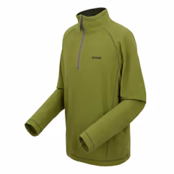 Regatta Great Outdoors Mens Montes Funnel Neck Fleece Jumper - 3XL, Grenoble Green/Nephrite Green
