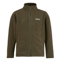 Regatta Great Outdoors Childrens/Kids King II Lightweight Full Zip Fleece Jacket - 14 Years, Olive Night