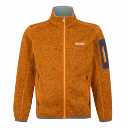 Regatta Childrens/Kids Newhill Fleece Jacket - 14 Years, Bright Marigold/Glacier