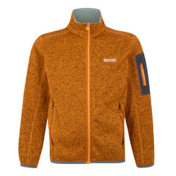 Regatta Childrens/Kids Newhill Fleece Jacket - 14 Years, Bright Marigold/Glacier